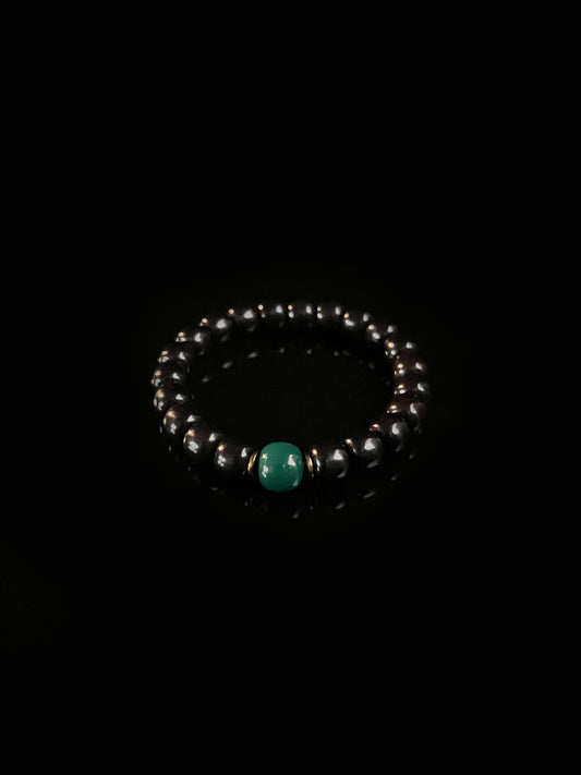 Black Coconut Shell Beads