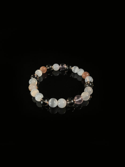 Multicolor Rutilated Quartz